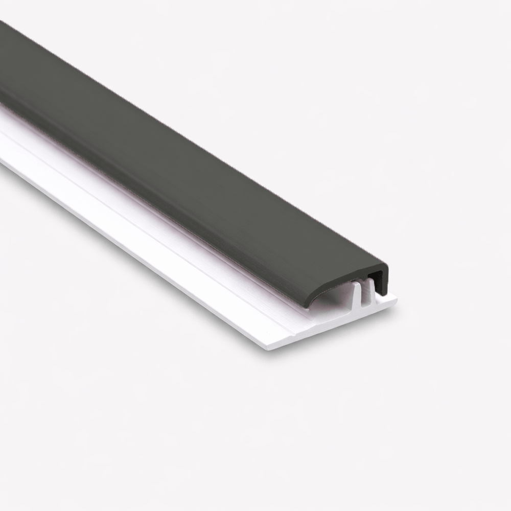 Ash Gloss Hygienic Wall Cladding 2-Part Capping 3.05m Image